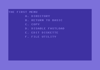 Epyx FastLoad Screenshot